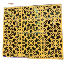 CNC Laser Cut Decorative Metal Sheet as building facade